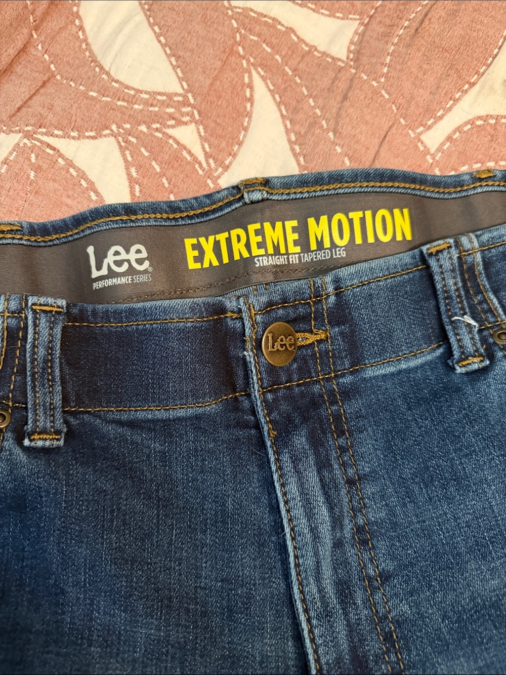 Lee Extreme Motion Indigo Blue Jeans